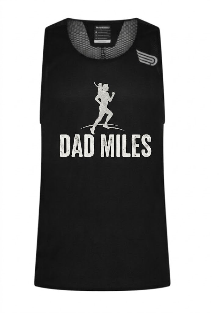 Dad Miles Running Singlet